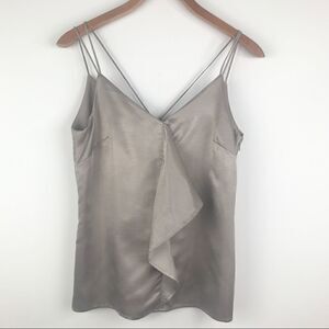 Banana Republic Heritage Collection Silvery Gray Tank Blouse